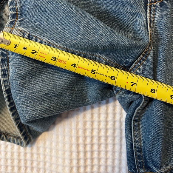 Levi’s 951 Relaxed Fit Orange Tag Size 16 Jean shorts - Picture 4 of 7